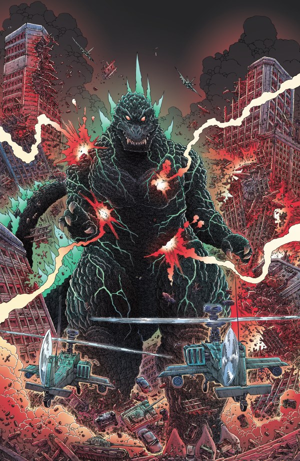 Godzilla (Kai-Sei Era) #4, 1:25 James Stokoe Virgin Variant