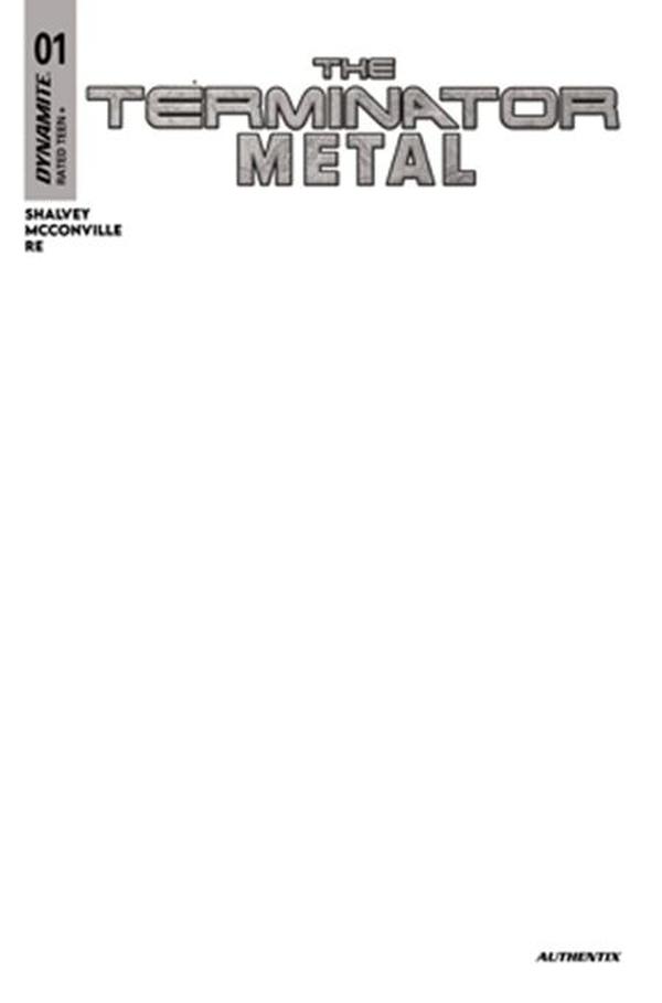 Cover G Blank Authentix Variant cover