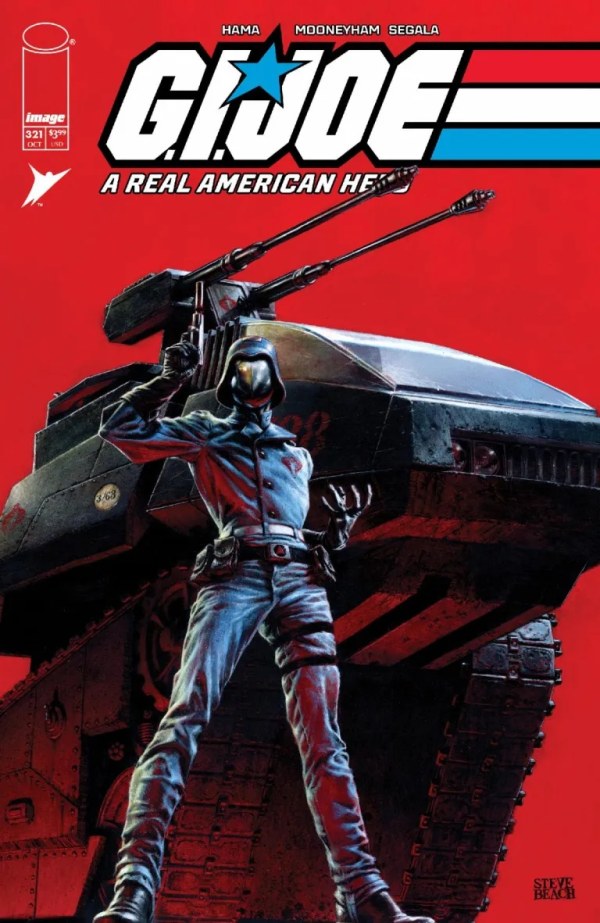 G.I. Joe: A Real American Hero #321, Cover C 1:10 Steve Beach Variant