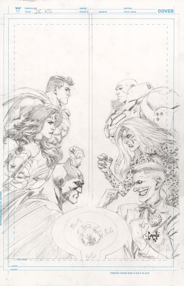 Cover N 1:1000 Greg Capullo Blind Bag Alternate Foil Variant cover