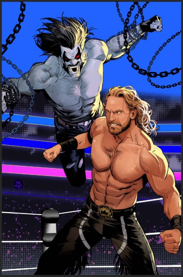 Cover N Dan Mora DC / Aew Blind Bag Foil Variant cover