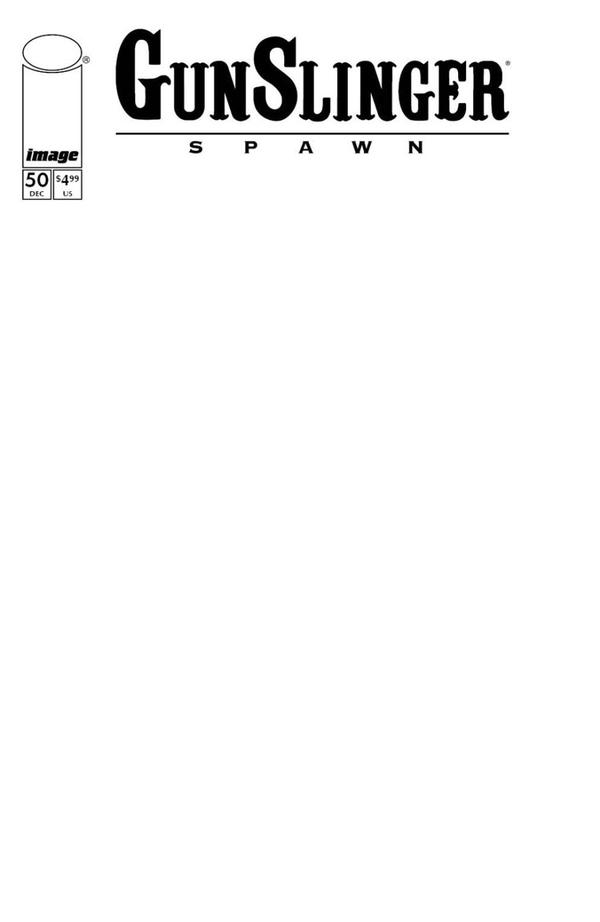 Cover D Blank Variant cover