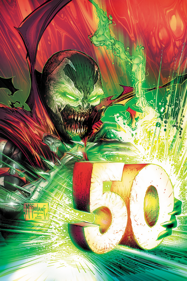 Cover F 1:100 Todd Mcfarlane Virgin Variant cover
