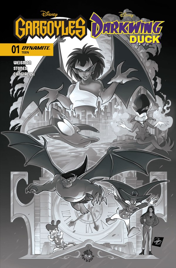 Cover J 1:15 Ciro Cangialosi Black & White Variant cover