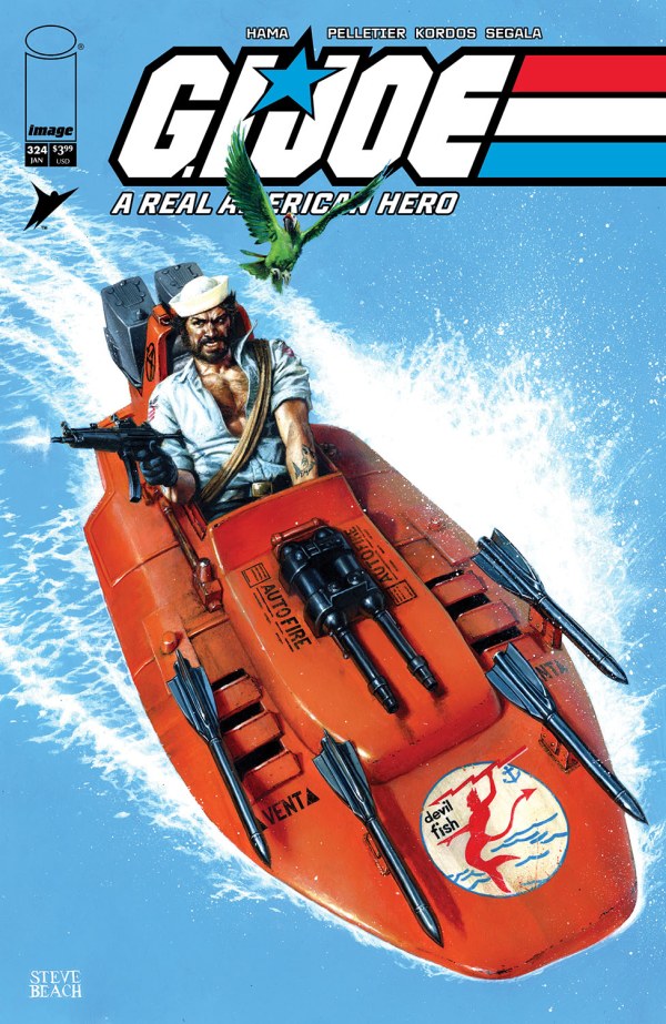 G.I. Joe: A Real American Hero #324, Cover C 1:10 Steve Beach Variant