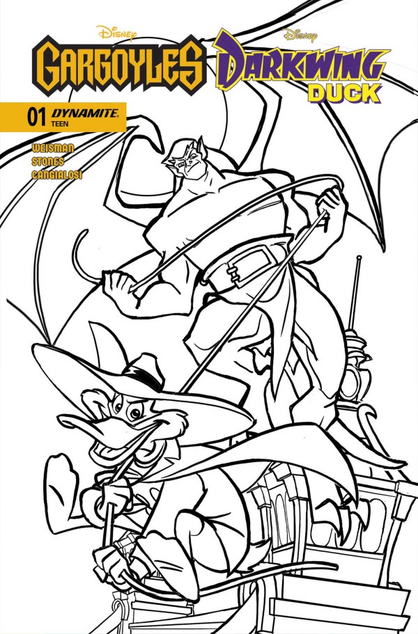 Cover P 1:7 Tad Stones Black & White Variant cover