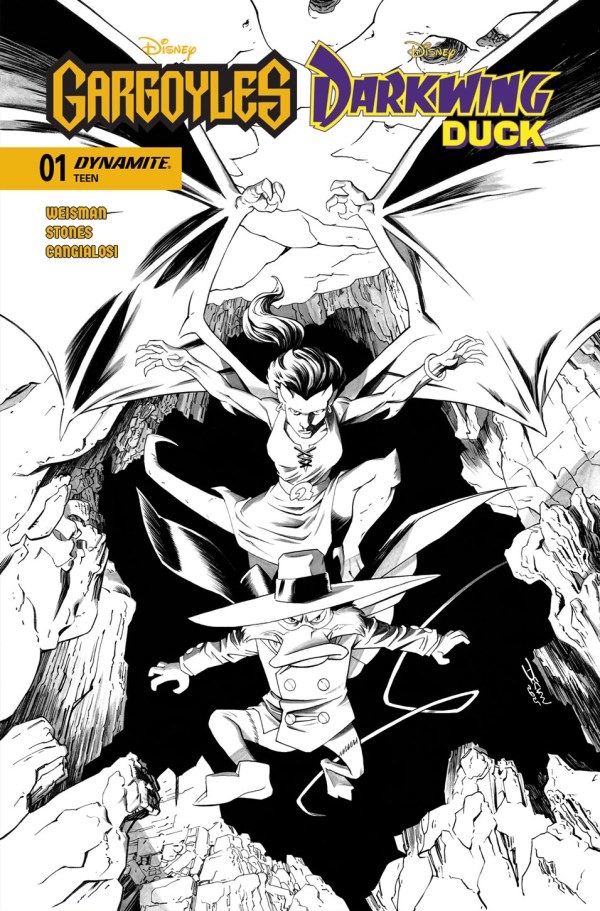 Cover I 1:10 Declan Shalvey Black & White Variant cover