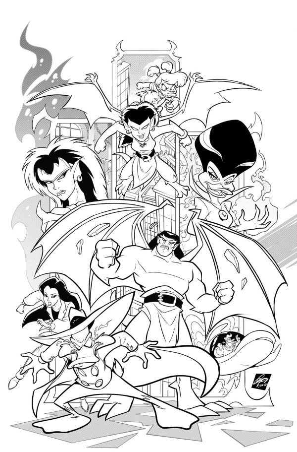 Cover I 1:20 Ciro Cangialosi Black & White Virgin Variant cover