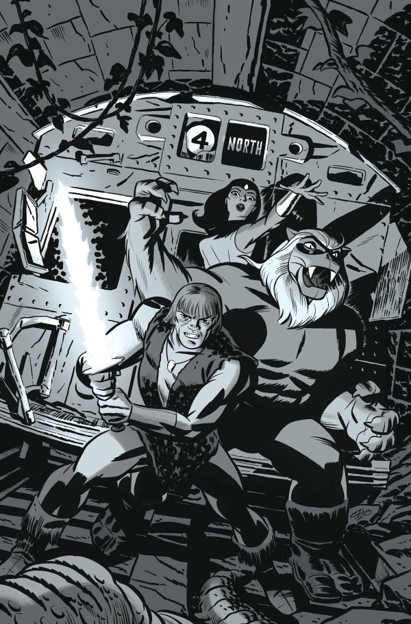 Cover H 1:15 Michael Cho Black & White Virgin Variant cover