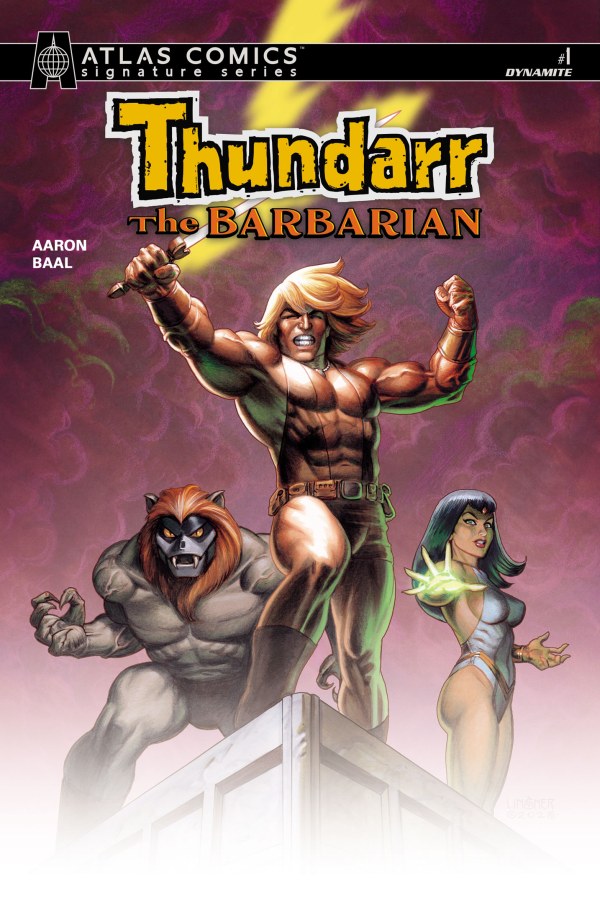 Cover H Joseph Michael Linsner Atlas Variant cover