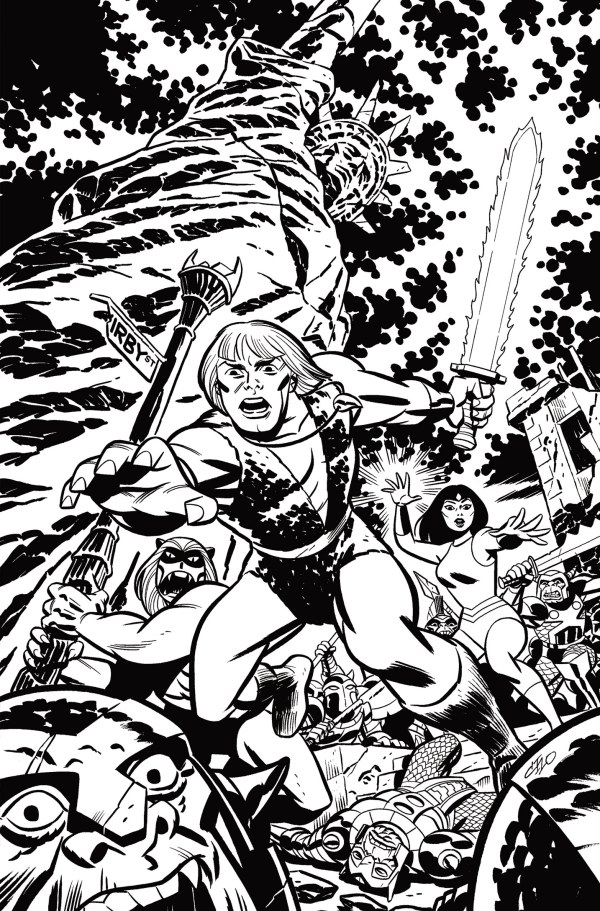 Cover P 1:30 Michael Cho Black & White Virgin Variant cover