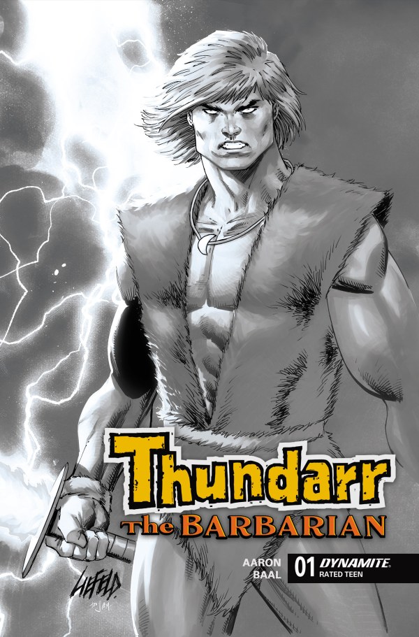 Cover M 1:15 Rob Liefeld Black & White Variant cover