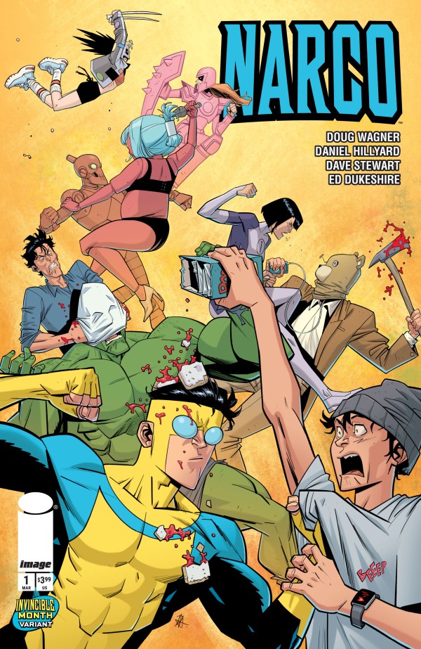 Cover D Daniel Hillyard Invincible Team-Up Variant