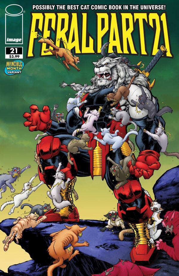 Cover E Tony Fleecs Invincible Team-Up Variant cover