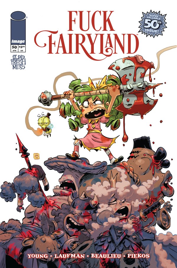 Cover B Derek Laufman Fuck Fairyland Variant cover