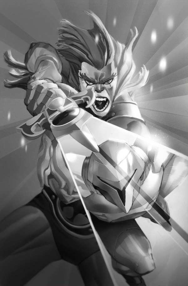 Cover M 1:30 Eric Canete Black & White Virgin Variant cover