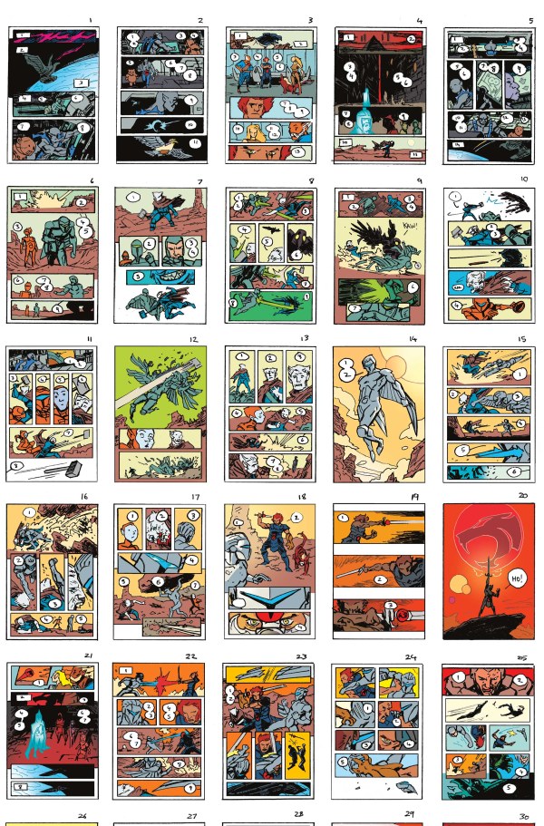 Cover Q 1:50 Declan Shalvey Layouts Virgin Variant cover