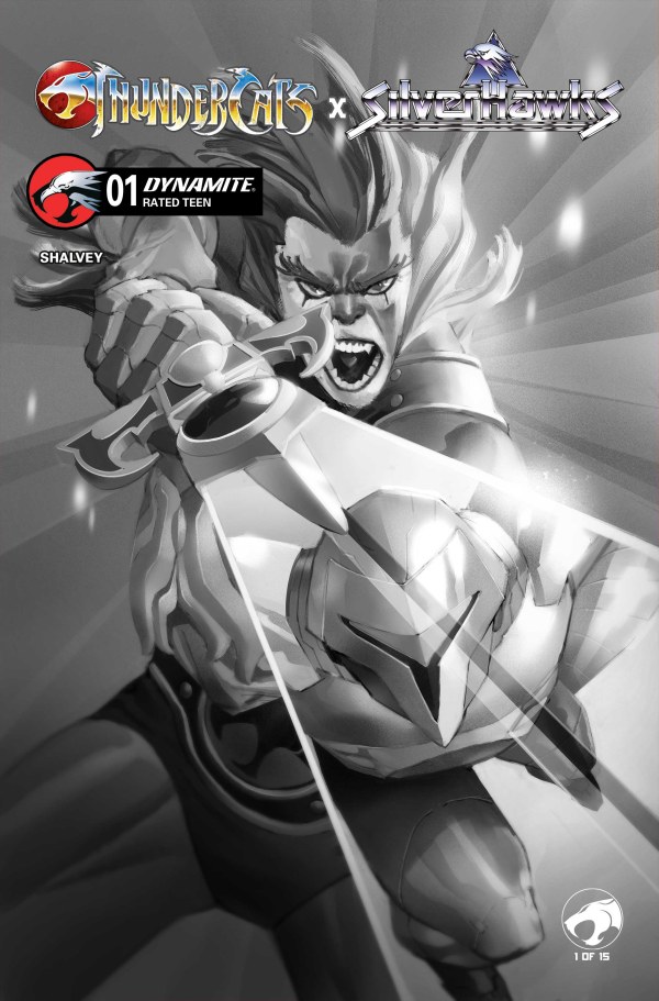 Cover K 1:20 Eric Canete Black & White Variant cover