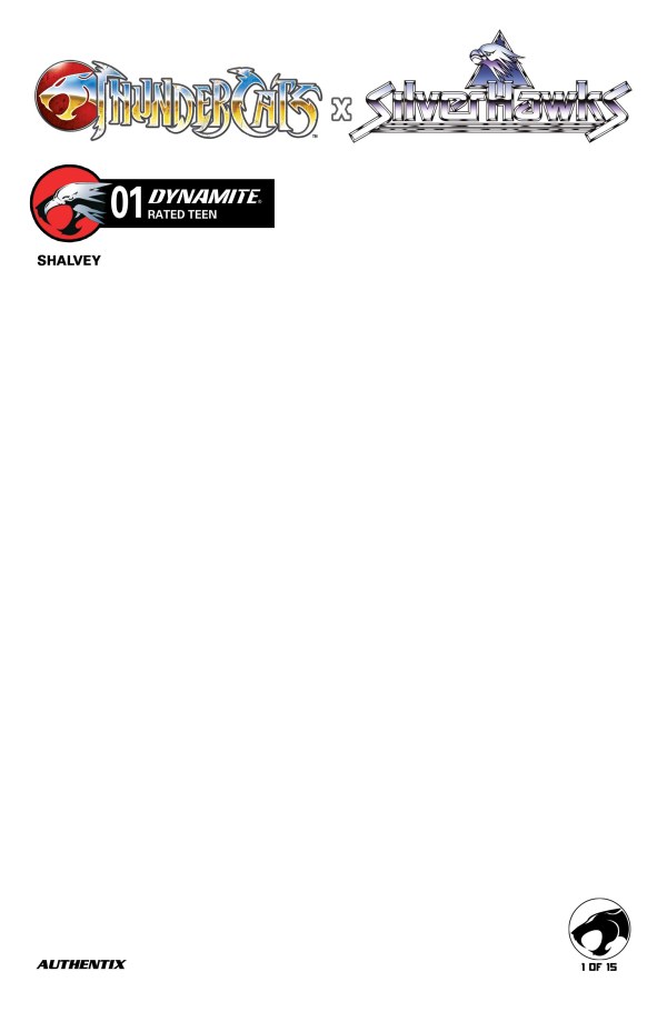 Cover F Blank Authentix Variant cover