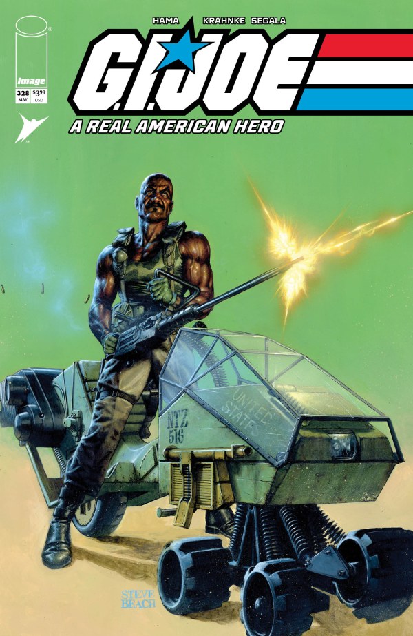 G.I. Joe: A Real American Hero #328, Cover C 1:10 Steve Beach Variant