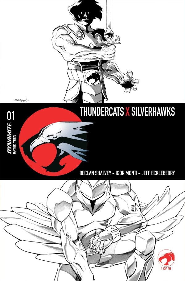 Cover N 1:35 Declan Shalvey Black & White Variant cover