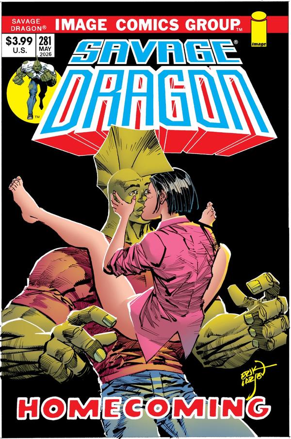 Cover B Erik Larsen 70S Variant cover