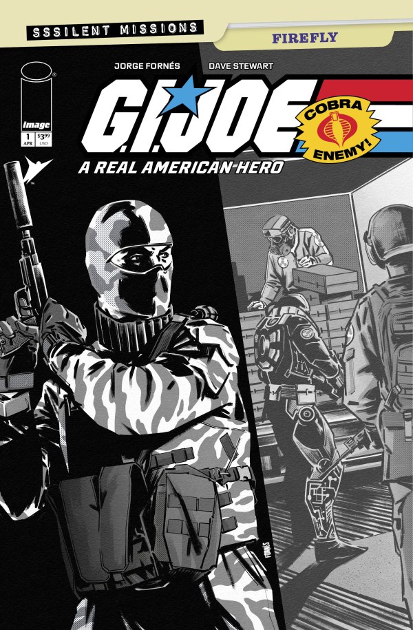 Cover C 1:10 Jorge Fornés Black & White Variant cover