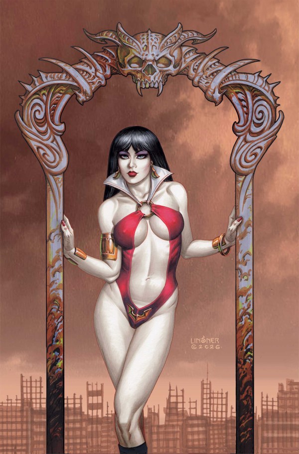 Cover G 1:10 Joseph Michael Linsner Virgin Variant cover