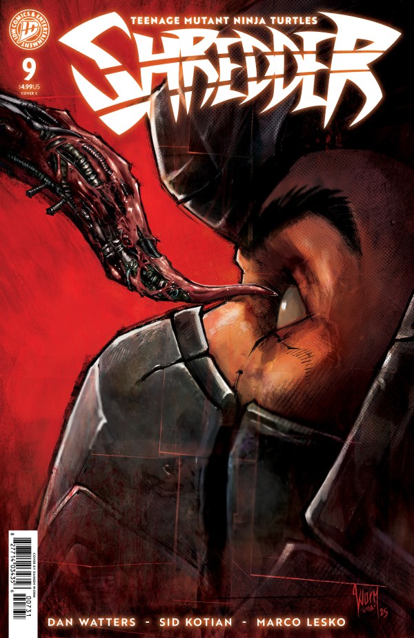 Cover C Damien Worm Variant cover