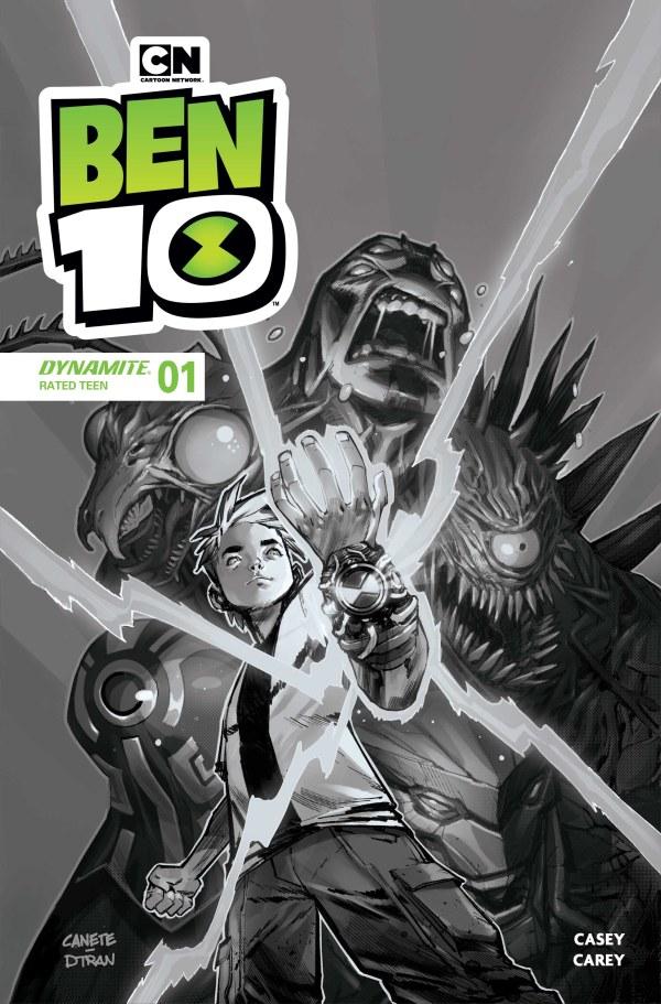 Cover J 1:10 Eric Canete Black & White Variant