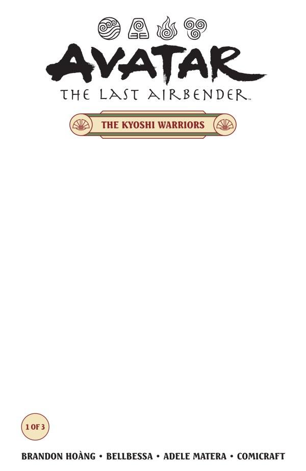 Cover B Blank Variant