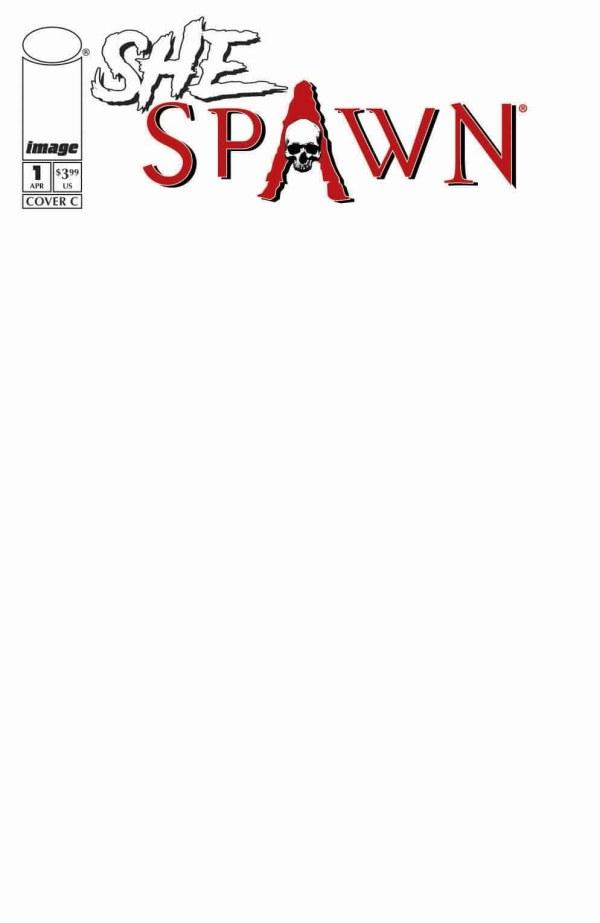 Cover C Blank Variant cover