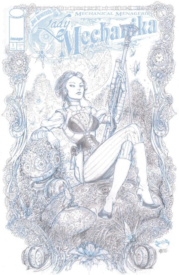Cover C 1:10 Joe Benitez Line Art Variant cover