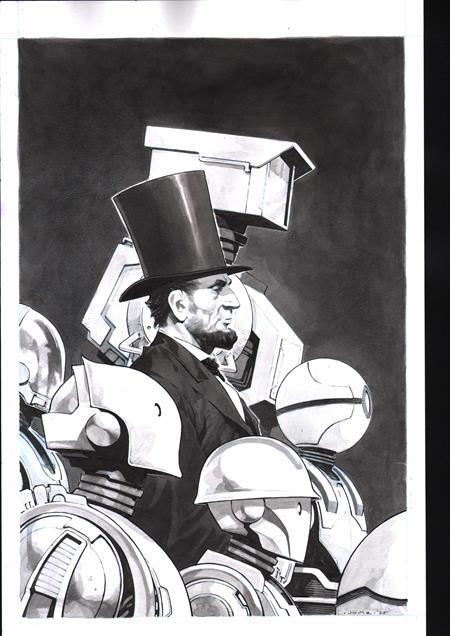 Cover F 1:75 Jerome OpeñA Black & White Foil Virgin Variant cover