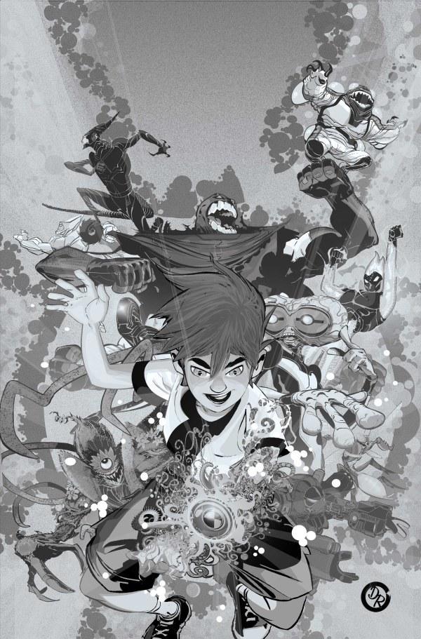 Cover M 1:20 Duncan Rouleau Black & White Virgin Variant