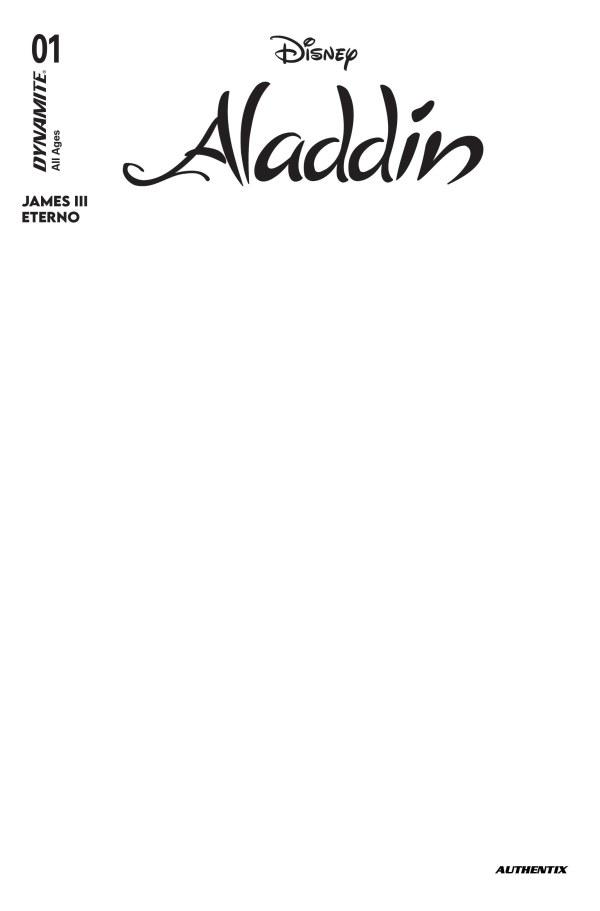 Cover E Blank Authentix Variant