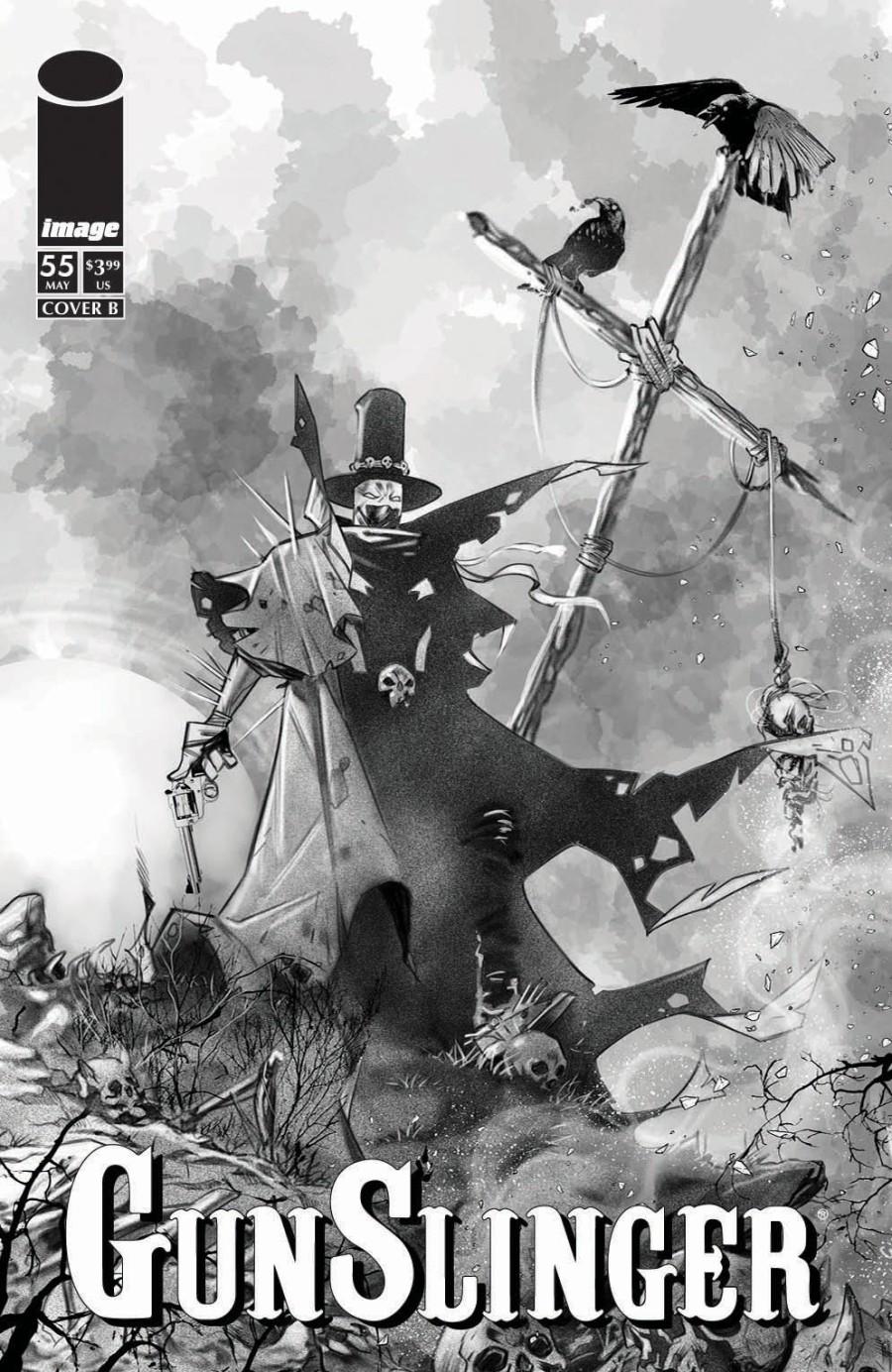 Cover B Ig Guara Black & White Variant cover