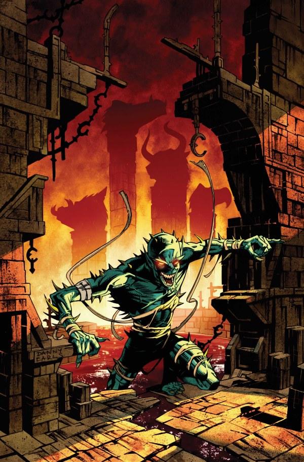 Cover J 1:20 Danny Earls Virgin Variant cover