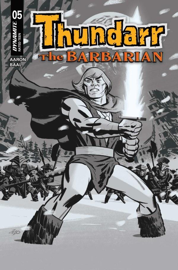 Cover F 1:10 Michael Cho Black & White Variant cover