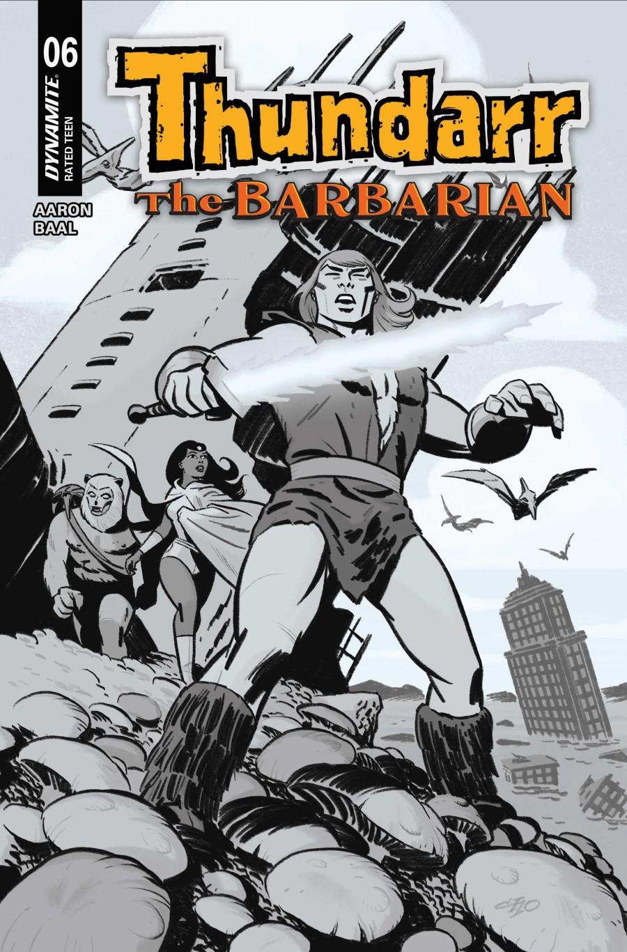 Cover F 1:10 Michael Cho Black & White Variant cover
