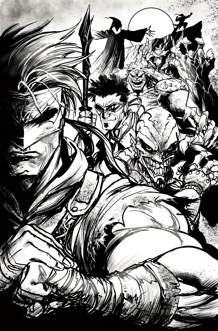 Cover F 1:100 Tyler Kirkham Matte Foil Variant cover