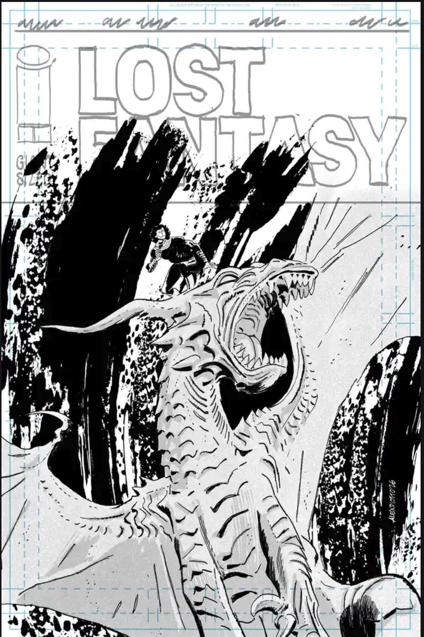 Cover C Alex Diotto Black & White Virgin Variant cover