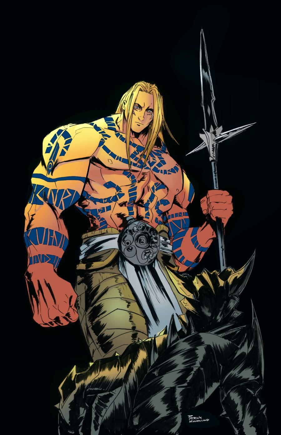 Cover D 1:50 Patrick Mulholland Virgin Variant cover