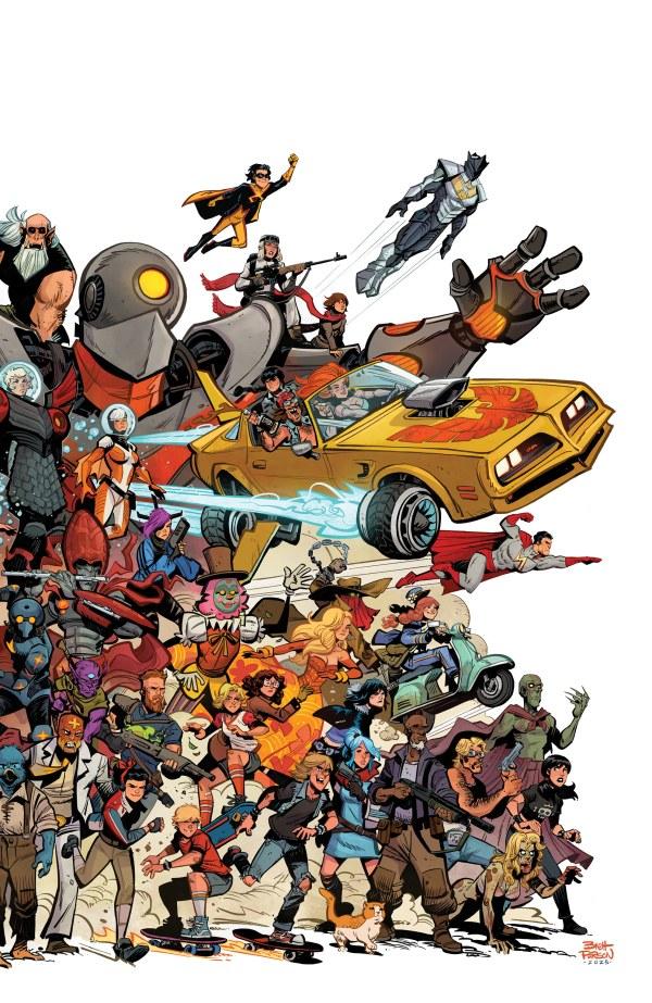 Cover C 1:15 Brett Parson Giant Generator Group Shot Wraparound Variant