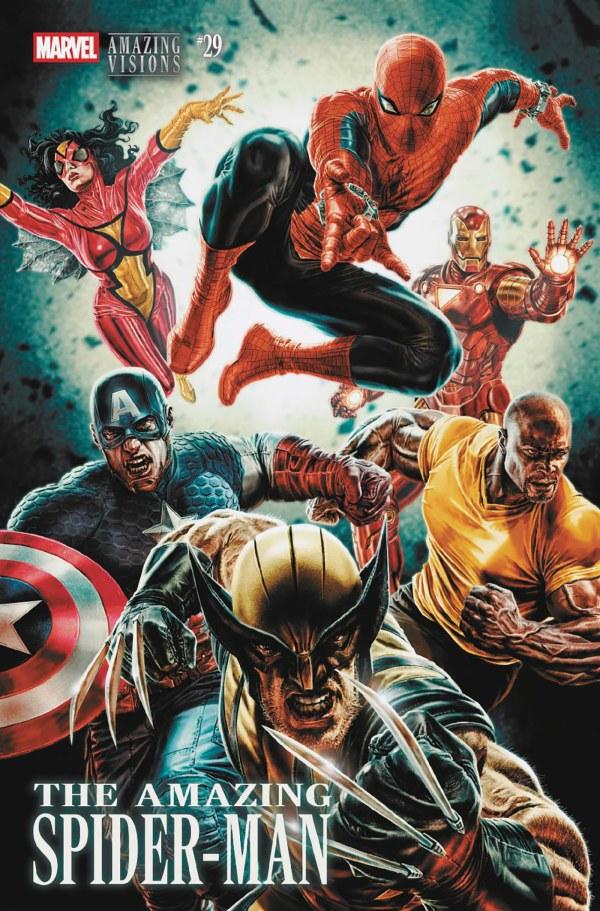 Lee Bermejo Amazing Visions Variant