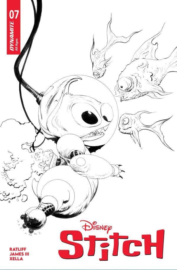 Cover E 1:10 Jae Lee Black & White Variant cover