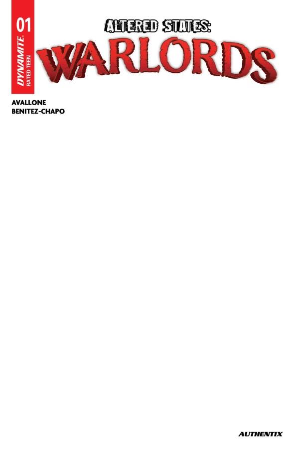 Cover E Blank Authentix Variant