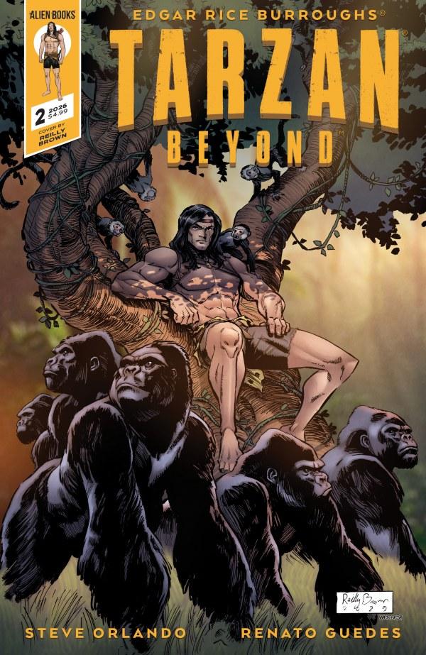 1:10 Reilly Brown Variant cover