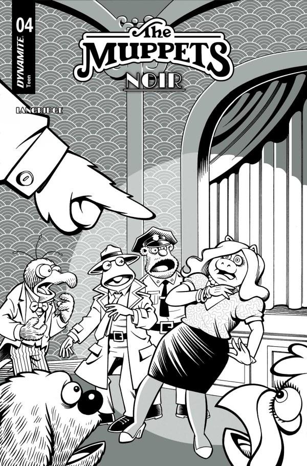 Cover E 1:15 Roger Langridge Black & White Variant cover