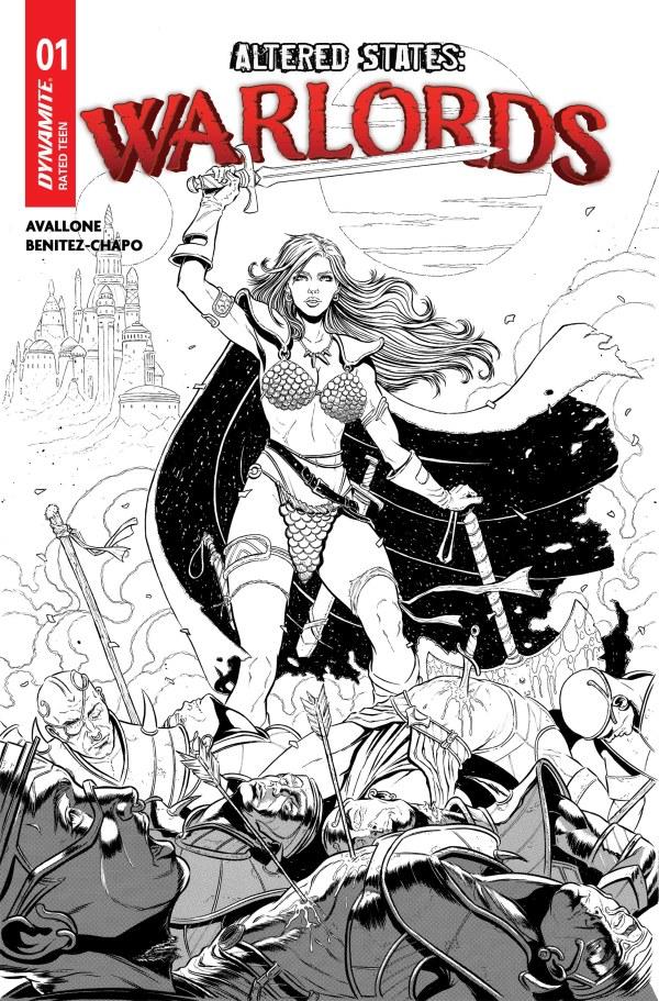 Cover K 1:15 Mariano Benitez Chapo Black & White Variant